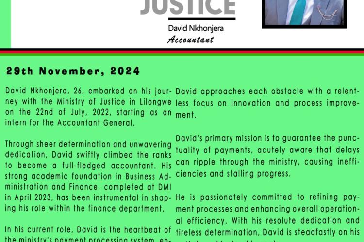 Your Fidays Servant for Justice